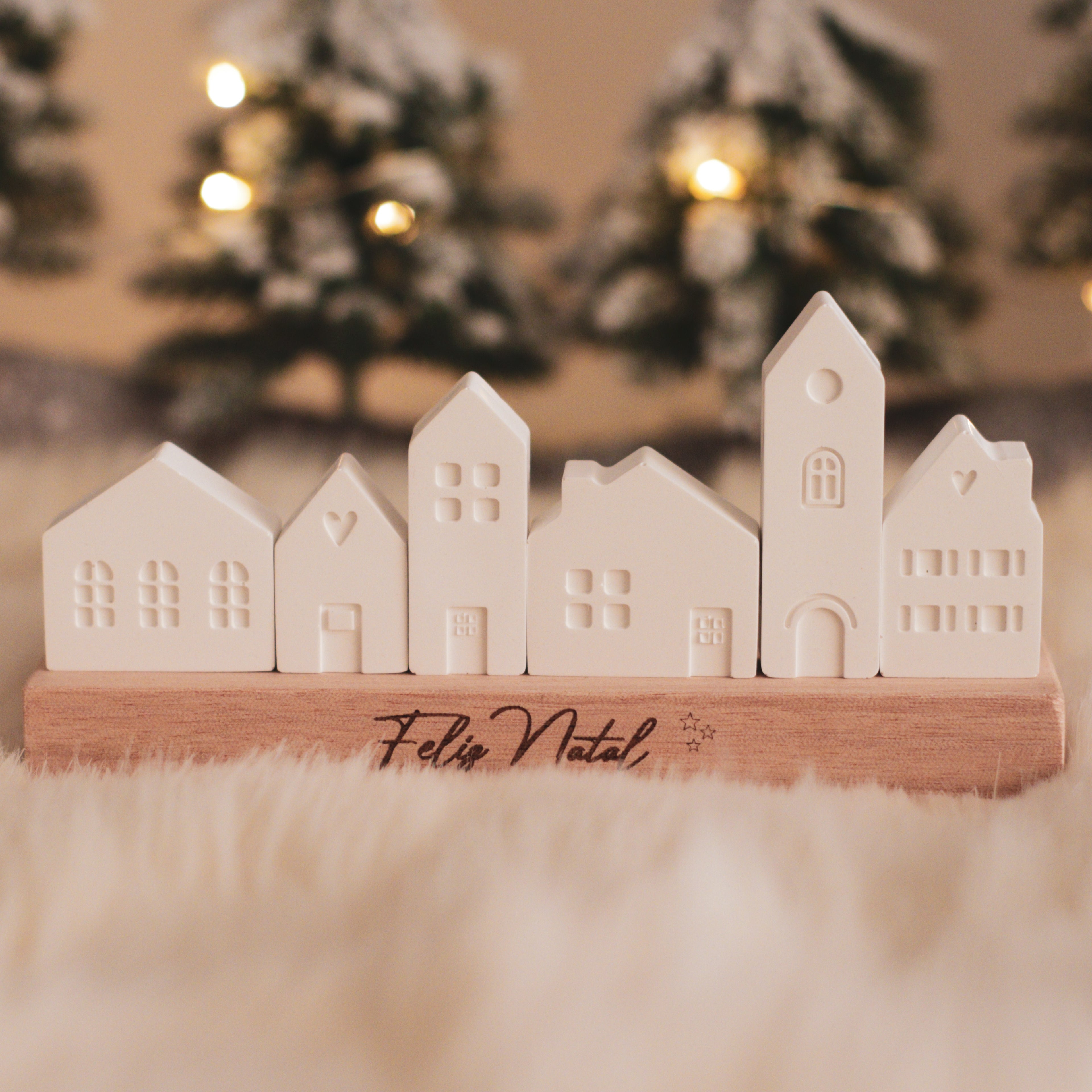 Mini Aldeia de Natal Perfumada