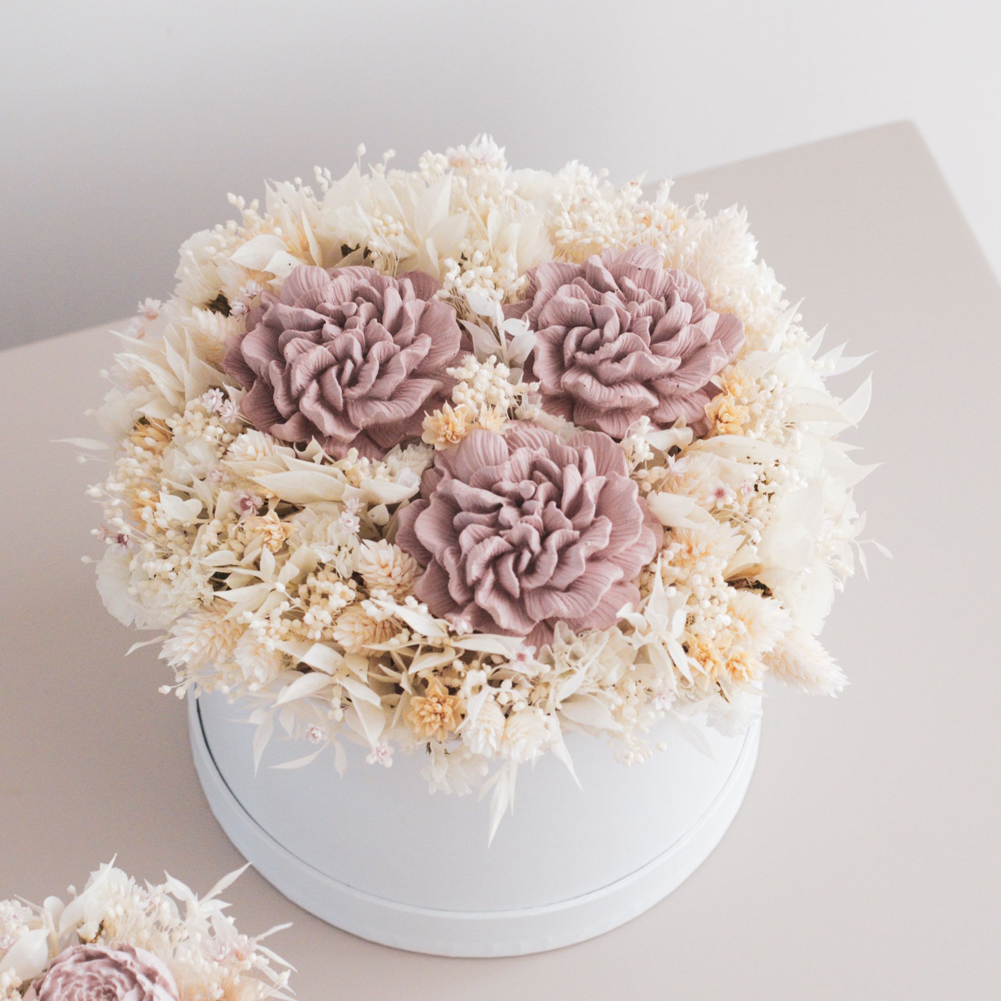 Caixa de flores grande